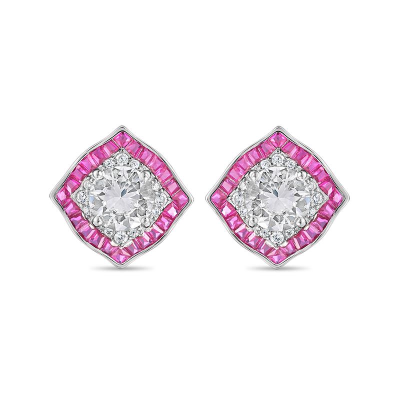 Scienza Ruby Romancing the Stones Earrings